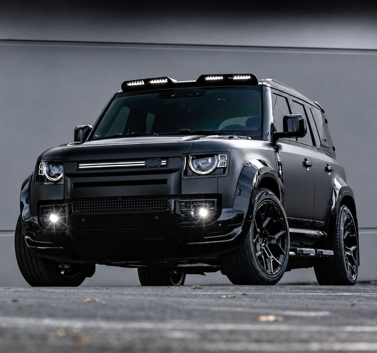 LED-grill zwart | Defender 90 / 110 / 130 (L663)