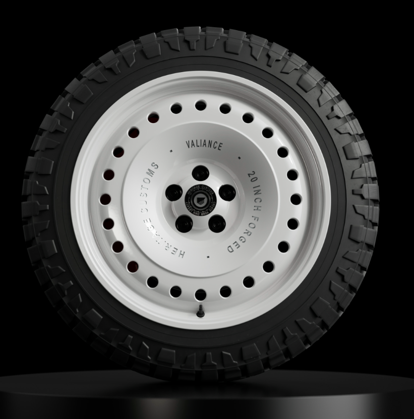 Rock Dust 20” Forged Wheels