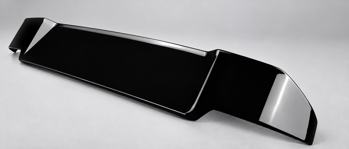 Defender L663 dakspoiler — Hoogglans zwart
