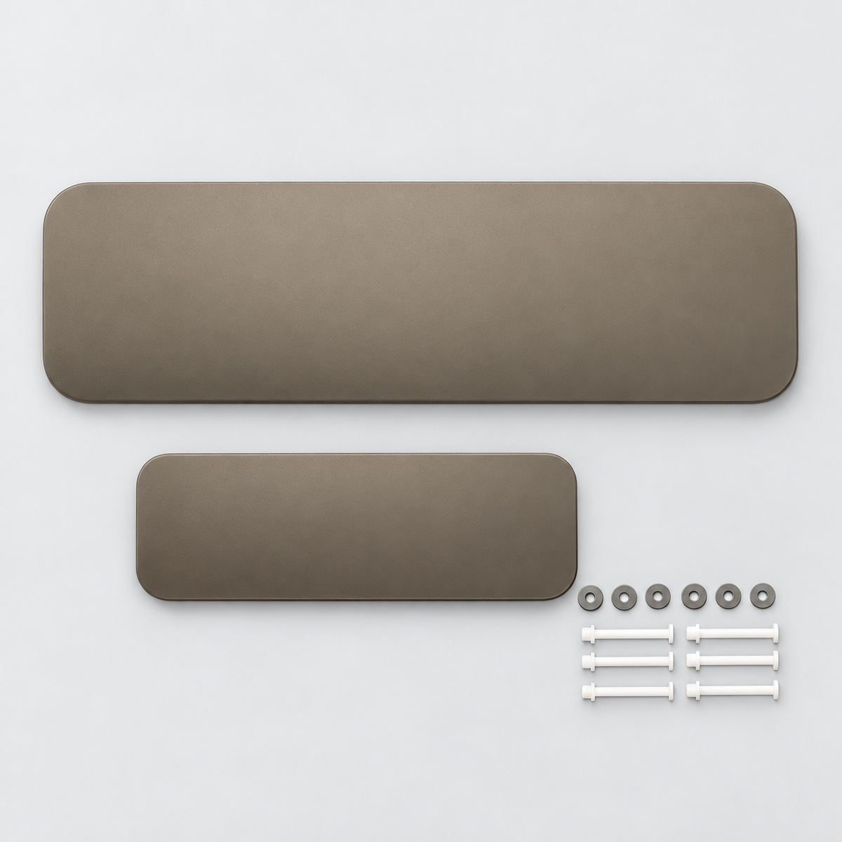 Tweedelige achterklep-afdekset Defender L663, brons – digitale studiobewerking