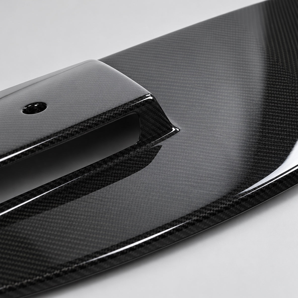 Carbonlook daklichtset – detail van de afwerking
