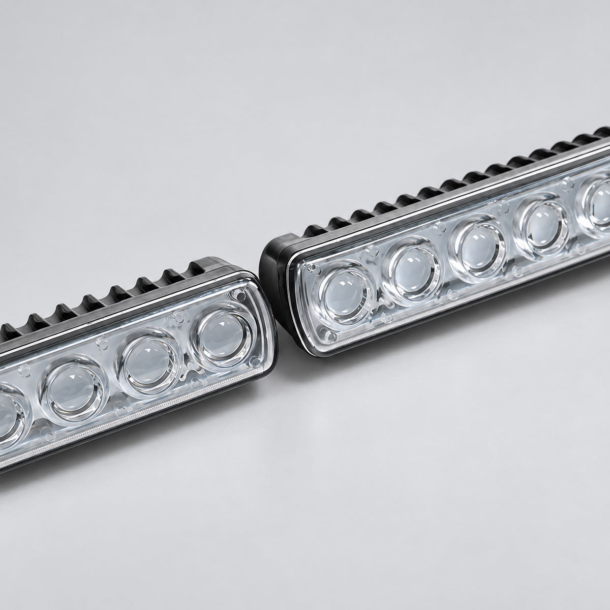 Daklichtset – detail van de LED-lenzen