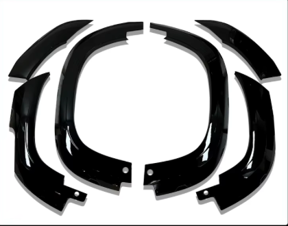 Onderdelen van de ABS wielkastverbrederset voor Defender 110
