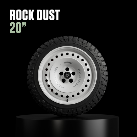 Heritage Customs Rock Dust 20 inch forged velg